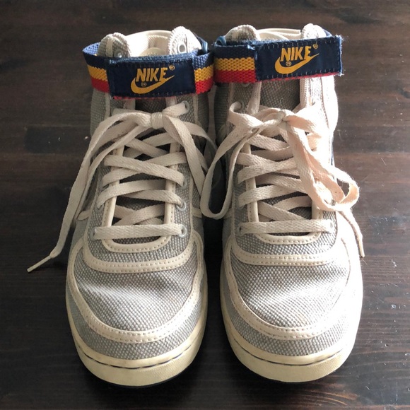 vintage nike high top sneakers